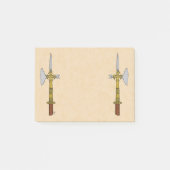 Post-it® Poleaxe of Edward IV (Devant)