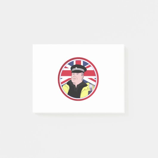 Post-it® Police britannique (Devant)
