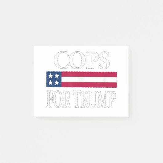 Post-it® policiers pour trump (Devant)