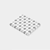 Post-it® Polka Dot Gris (Incliné)