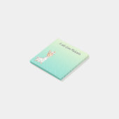Post-it® Polka point vert lama personnalisée (Incliné)