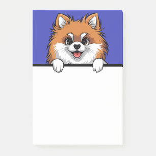 Post-it® Poméranie Puppy Cute Peeking Cadeaux Amoureux de l