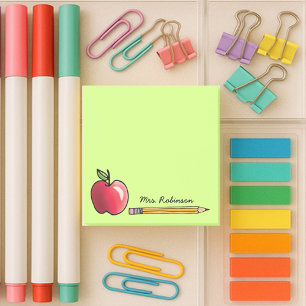 Post-it® Pomme et crayon Perfectionnement professionnel 3 x