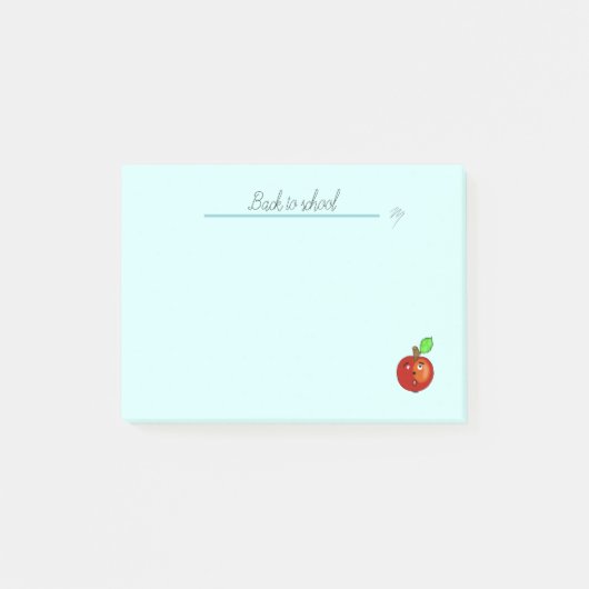 Post-it® Pomme rouge (Devant)