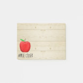 Post-it® Pomme rouge Cider (Devant)
