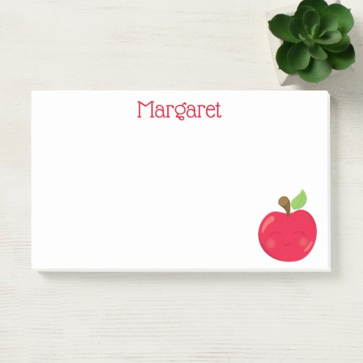 Post-it® Pomme rouge pour l'enseignant (Bureau)