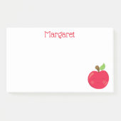 Post-it® Pomme rouge pour l'enseignant (Devant)