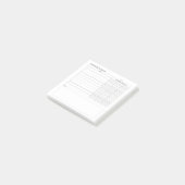 Post-it® Pomodoro Etude Habit Planner (Incliné)