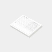 Post-it® Pomodoro Etude Habit Planner (Incliné)