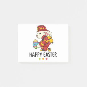 Post-it® Pompier Bunny de Pâques