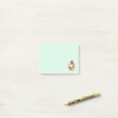 Post-it® Poncs de crème glacée avec arrosages (Sur un bureau)