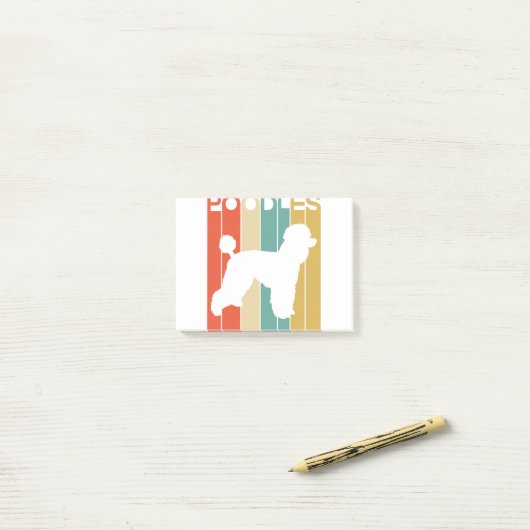 Post-it® Poodles (Sur un bureau)
