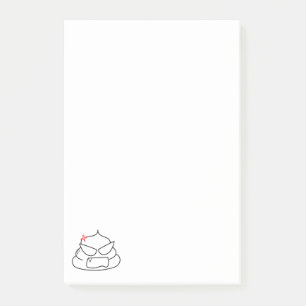 Post-it® Poop en colère - Brootsch le PooPoo