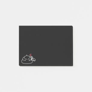 Post-it® Poop in Love - Brootsch le PooPoo