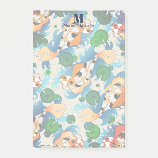 Post-it® Pop Art Koi Fish (Devant)