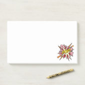 Post-it® POP Simple Fun Modern Comic Book (Sur un bureau)