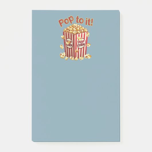 Post-it® Poppin' avec Style - "Pop to it!" (Devant)