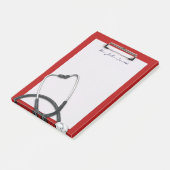 Post-it® Porte - bloc Médicale avec des notes de (Incliné)