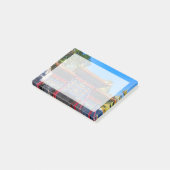 Post-it® Porte Rouge Bleue Île de Jade Fleur (Incliné)