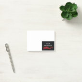 Post-it® Porteur de fourrure coupable (Bureau)