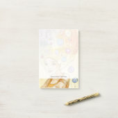 Post-it® Portrait Abstrait (Sur un bureau)