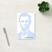 Post-it® Portrait d'art de bruit d'Abraham Lincoln (Bureau)