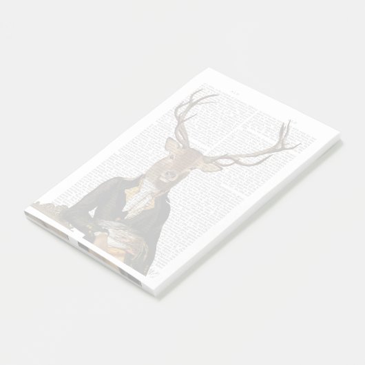Post-it® Portrait de cerfs (Incliné)