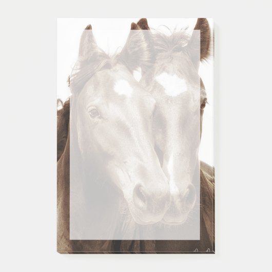 Post-it® Portrait de cheval III (Devant)