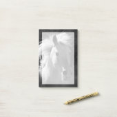Post-it® Portrait de cheval V (Sur un bureau)