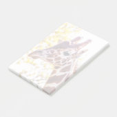 Post-it® Portrait de Giraffe (Incliné)