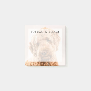 Post-it® Portrait de Goldendoodle Studio