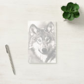 Post-it® Portrait de loup (Bureau)