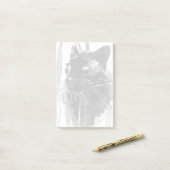 Post-it® Portrait Panther (Sur un bureau)