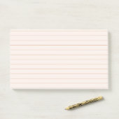 Post-it® Poser des notes post-it larges et esthétiques (Sur un bureau)