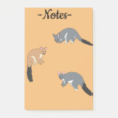 Post-it® Possums à queue touffue (Devant)