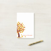 Post-it® Post d'automne Notes-automne est magnifique (Sur un bureau)