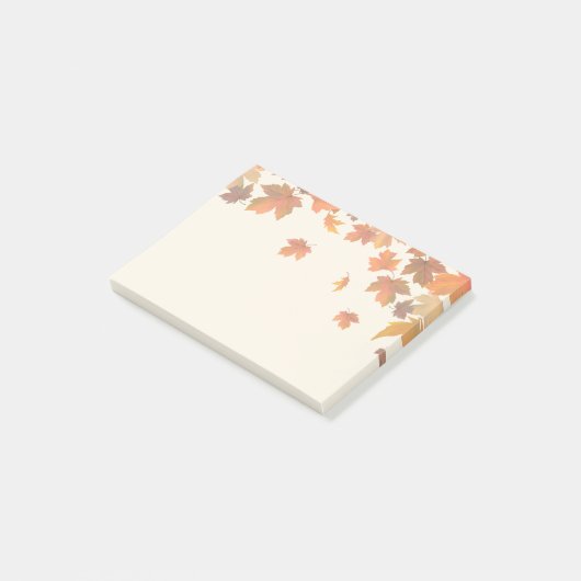 Post-it® post-impression automne - feuillet de notes (Incliné)