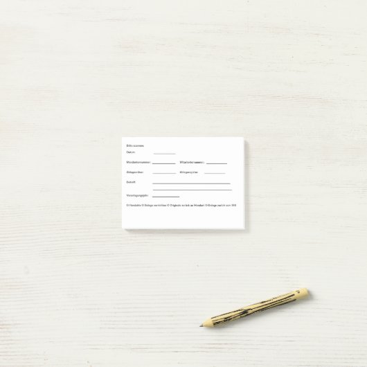 Post-it® Post-it (Sur un bureau)