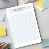 Post-it® Post-it adhésifs personnalisables bleu blanc moder