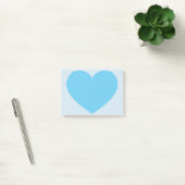Post-it® Post-it bleu de coeur d'Emoji (Bureau)