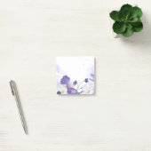 Post-it® Post It Block - Purple Flower Theme (Bureau)