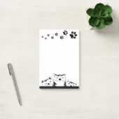 Post-it® Post-it de chat "Empreinte de patte" (Bureau)