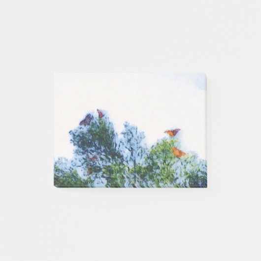 Post-it® Post-it de papillons de monarque (Devant)
