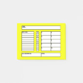 Post-it® Post-it de traqueur de but (Devant)