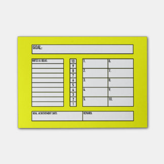 Post-it® Post-it de traqueur de but