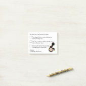 Post-it® Post-it de voiture d'handicap (Sur un bureau)