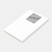 Post-it® Post-it fait sur commande d'image (Incliné)