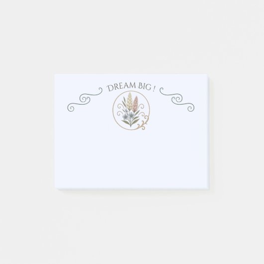 Post-it® Post-it,, floral and sophisticated. (Devant)