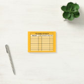 Post-it® Post-it hebdomadaire de travail (Bureau)