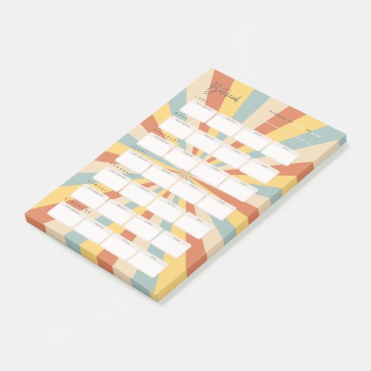 Post-it® Post-It menuplanner Post-it® Notes (Schuin)